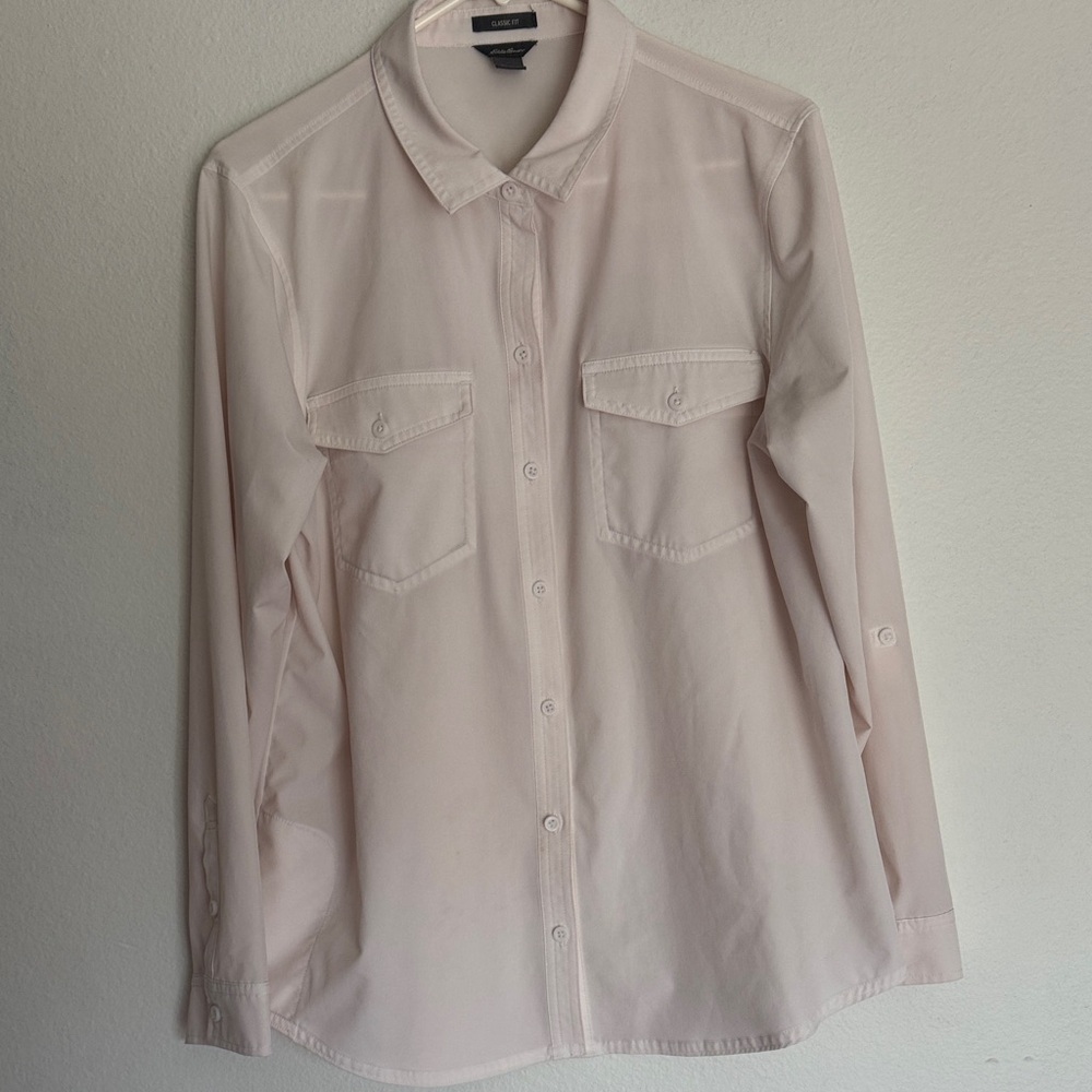 Equipment Blush Pink Silk Button-Up Shirt